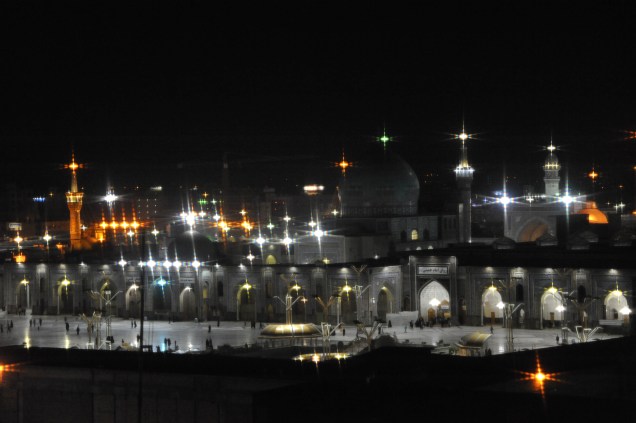 Mashhad at night