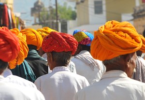 colorful turbans